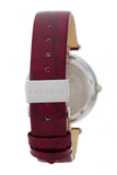 Versace Olympo Crystal Gleam White Dial Purple Leather Strap Watch for Women - VAN010016 Authentic Buy Shop Now