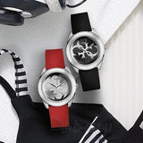 Guess G-Twist Quartz Black Dial Black Silicone Strap Watch For Men - W0911L8 Authentic Buy Shop Now