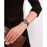 Tissot T Trend Couturier Black Dial Black Leather Strap Watch For Women - T035.210.16.051.00 Authentic Buy Shop Now