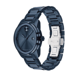 Movado Bold Verso Blue Dial Blue Steel Strap Watch for Men - 3600862 Authentic Buy Shop Now