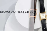 Movado Heritage Mother of Pearl White Dial Black Leather Strap Watch For Women - 3650050 Authentic Buy Shop Now