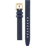 Movado Bold Gold Dial Blue Leather Strap Watch For Men - 3600469 Authentic Buy Shop Now