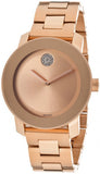 Movado Bold Rose Gold Dial Rose Gold Steel Strap Watch for Women - 3600086 Authentic Buy Shop Now