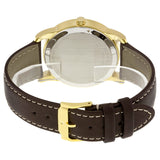 Movado Museum Classic Brown Dial Brown Leather Strap Watch For Men - 0606880 Authentic Buy Shop Now