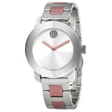 Movado Bold Silver Dial Two Tone Steel Strap Watch for Women - 3600702 Authentic Buy Shop Now