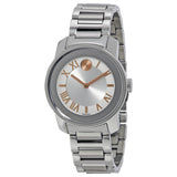 Movado Bold Silver Dial Silver Steel Strap Watch for Women - 3600244 Authentic Buy Shop Now