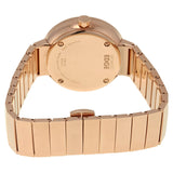 Movado Edge Rose Gold Dial Rose Gold Steel Strap Watch for Women - 3680013 Authentic Buy Shop Now