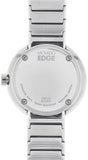 Movado Edge Silver Dial Silver Steel Strap Watch for Women - 3680012 Authentic Buy Shop Now