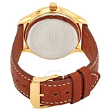 Movado Heritage Celestograf Navy Blue Dial Brown Leather Strap Watch For Women - 3650010 Authentic Buy Shop Now
