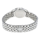 Movado Museum Classic Black Dial Silver Steel Strap Watch For Women - 0606858 Authentic Buy Shop Now