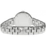 Movado Sapphire Diamonds Silver Dial Silver Steel Strap Watch For Women - 606814 Authentic Buy Shop Now