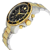 Movado Series 800 Chronograph Black Dial Two Tone Steel Strap Watch For Men - 2600146 Authentic Buy Shop Now