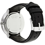 Movado Ultra Slim Black Dial Black Leather Strap Watch For Women - 0607090 Authentic Buy Shop Now