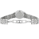 Movado Museum Classic Black Dial Silver Steel Strap Watch For Women - 0606858 Authentic Buy Shop Now