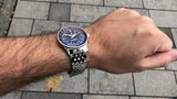 Breitling Navitimer Automatic 41mm Black Dial Silver Steel Strap Watch for Men - A17326241B1A1 Authentic Buy Shop Now