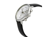 Calvin Klein High Noon Chronograph White Dial Black Leather Strap Watch for Men - K8M271C6 Authentic Buy Shop Now