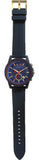 Armani Exchange Outerbanks Chronograph Blue Dial Blue Silicone Strap Watch For Men - AX1335 Authentic Buy Shop Now
