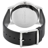 Calvin Klein City Silver Dial Black Steel Strap Watch for Men - K2G2G1CX Authentic Buy Shop Now