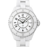 Chanel J12 Quartz White Dial White Steel Strap Watch for Women - J12 H5698 Authentic Buy Shop Now