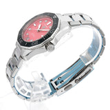 Tag Heuer Aquaracer Professional 300 Automatic Diamonds Pink Dial Silver Steel Strap Watch for Women - WBP231J.BA0618 Authentic Buy Shop Now