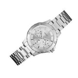 Guess Mist Quartz Silver Dial Silver Steel Strap Watch For Women - W0443L1 Authentic Buy Shop Now