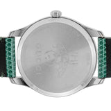 Gucci G-Timeless Green Mother of Pearl Dial Green Leather Strap Watch For Women - YA126585 Authentic Buy Shop Now