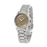 Gucci G Timeless Brown Dial Silver Steel Strap Watch For Women - YA126526 Authentic Buy Shop Now