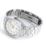 Gucci GG2570 Diamonds White Dial Silver Steel Strap Watch For Women - YA142403 Authentic Buy Shop Now