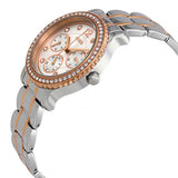 Guess Enchanting Diamonds Silver Dial Two Tone Steel Strap Watch for Women - W0305L3 Authentic Buy Shop Now