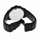 Armani Exchange Hampton Chronograph Black Dial Black Steel Strap Watch For Men - AX2164 Authentic Buy Shop Now