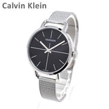 Calvin Klein Even Black Dial Silver Mesh Bracelet Watch for Women - K7B23121 Authentic Buy Shop Now
