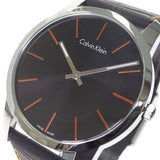 Calvin Klein City Black Dial Black Leather Strap Watch for Men - K2G211C1 Authentic Buy Shop Now