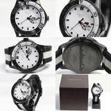 Gucci G Timeless XL White Dial Two Tone NATO Strap Watch For Men - YA126243 Authentic Buy Shop Now