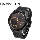 Calvin Klein Minimal Black Dial Black Mesh Bracelet Watch for Women - K3M224X1 Authentic Buy Shop Now