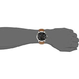 Fossil Grant Chronograph Green Dial Brown Leather Strap Watch for Men - FS4918 Authentic Buy Shop Now