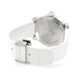 Gucci Dive Quartz White Dial White Rubber Strap Watch For Men - YA136337 Authentic Buy Shop Now