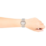 Versace Greca Quartz White Dial Two Tone Steel Strap Watch For Women - VEVH01020 Authentic Buy Shop Now