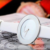 Calvin Klein Chic White Dial White Leather Strap Watch for Women - K7N23TK2 Authentic Buy Shop Now