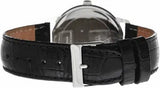 Guess Wafer Analog Black Dial Black Leather Strap Watch For Men - W70016G1 Authentic Buy Shop Now