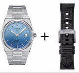 Tissot PRX Powermatic 80 Gradient Blue Dial Silver Steel Strap Watch for Men - T137.407.11.351.01 Authentic Buy Shop Now