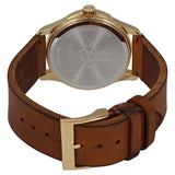 Gucci Le Marche Des Merveilles Green and Red Dial Brown Leather Strap Unisex Watch - YA1264012 Authentic Buy Shop Now