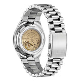 Citizen x Pantone Automatic Blazing Red Dial Silver Steel Strap Watch For Men - NJ0158-89W Authentic Buy Shop Now