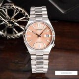 Citizen x Pantone Automatic Warm Sand Dial Silver Steel Strap Watch For Men - NJ0158-89Y Authentic Buy Shop Now