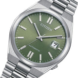 Citizen x Pantone Automatic Peaceful Green Dial Silver Steel Strap Watch For Men - NJ0158-89Z Authentic Buy Shop Now