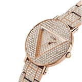 Guess Trend Diamonds Rose Gold Dial Rose Gold Steel Strap Watch for Women - GW0512L3 Authentic Buy Shop Now