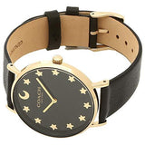 Coach Perry Black Dial Black Leather Strap Watch for Women - 14503042 Authentic Buy Shop Now