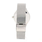 Swarovski Octea Nova Black Dial Silver Mesh Bracelet Watch for Women - 5430420 Authentic Buy Shop Now