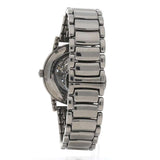Emporio Armani Meccanico Automatic Grey Dial Grey Steel Strap Watch For Men - AR60029 Authentic Buy Shop Now