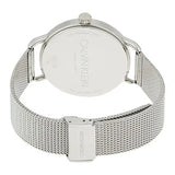 Calvin Klein Even Black Dial Silver Mesh Bracelet Watch for Women - K7B21121 Authentic Buy Shop Now