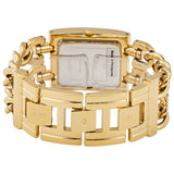 Guess Mod Heavy Metal Gold Dial Gold Steel Strap Watch For Women - W1117L2 Authentic Buy Shop Now